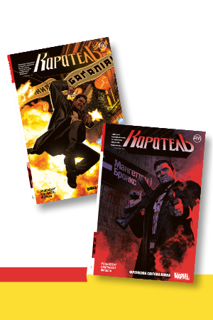 Комплект з двох коміксів «Каратель»
