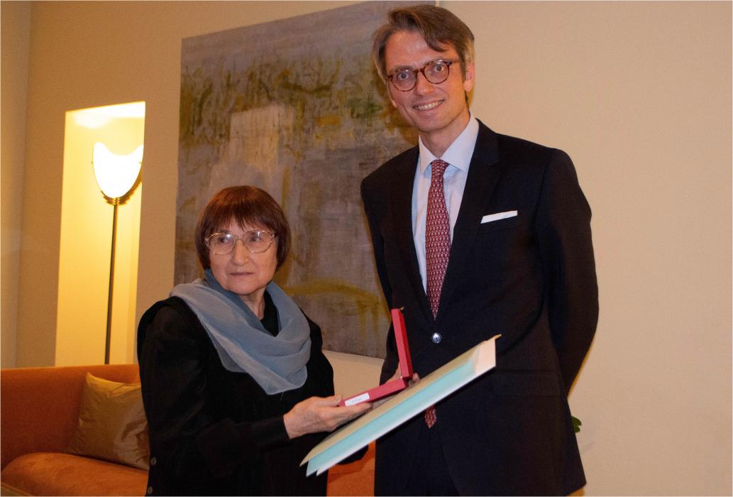 Король Швеції нагородив Галину Кирпу Орденом Полярної зірки