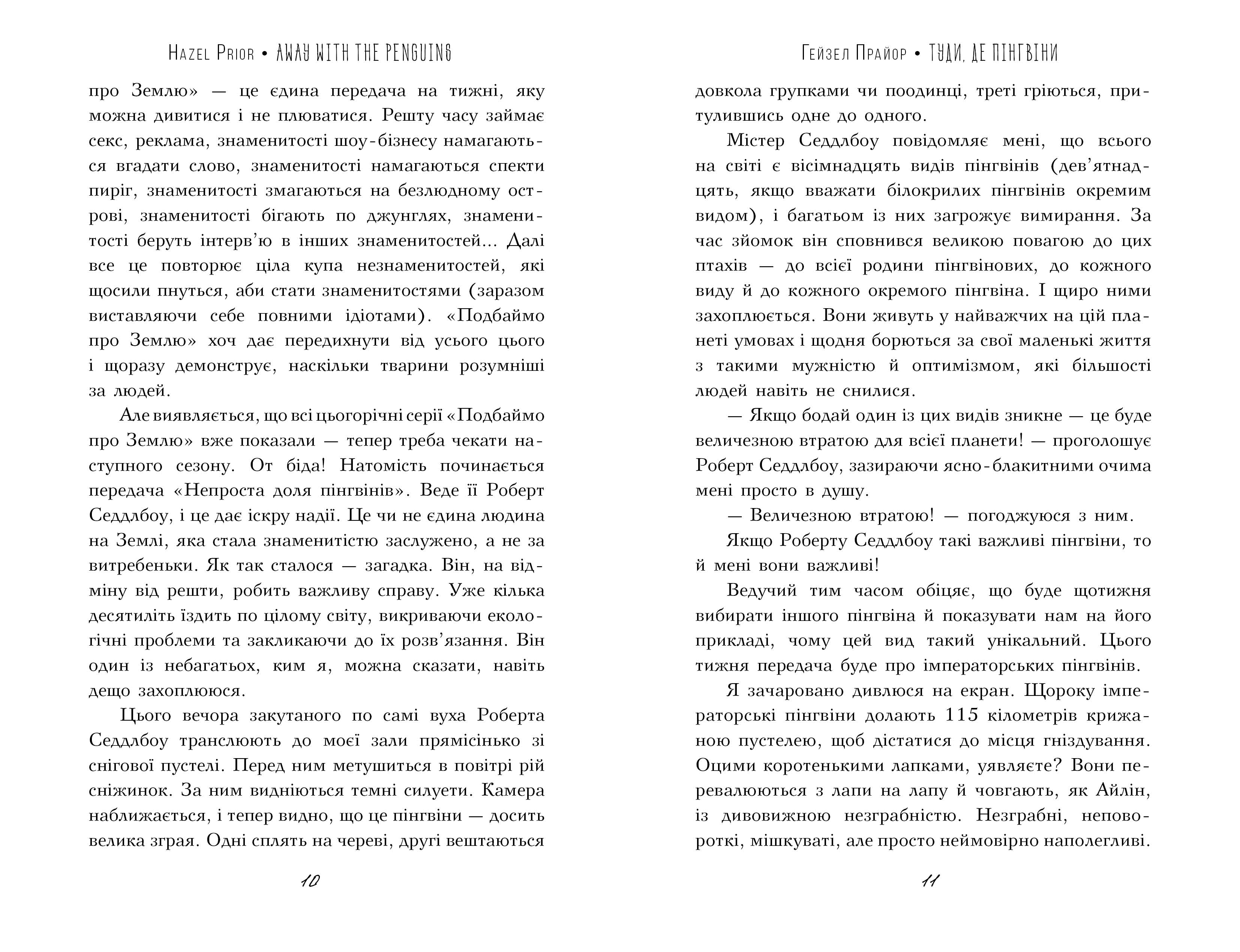 Туди, де пінгвіни